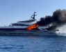 Сосема нова суперјахта уништена од пожар (ВИДЕО)