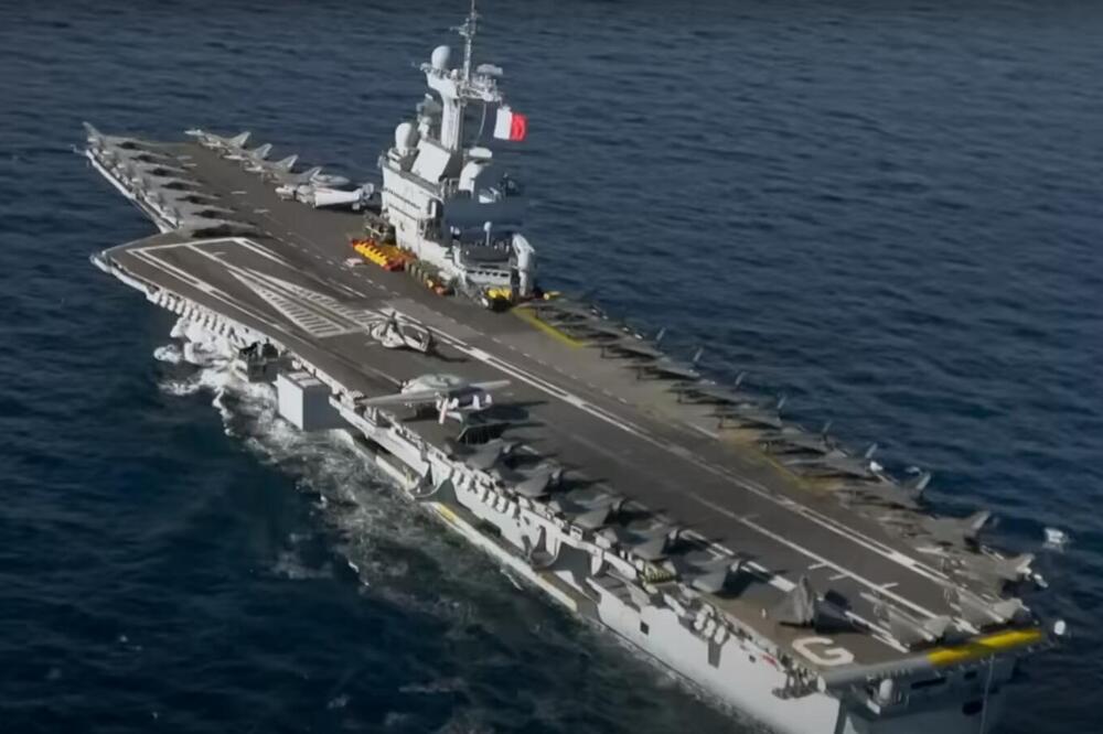 „ШАРЛ ДЕ ГОЛ“ ПОД КОМАНДА НА НАТО: За прв пат во историјата, француски носач на авиони е под команда на американски адмирал