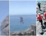 Скокнал од озлогласената карпа во морето, но Британецот згрешил: Хорор видеото се шири на социјалните мрежи