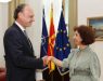 Средба на претседателката Сиљановска Давкова со францускиот амбасадор Сирил Бомгартнер