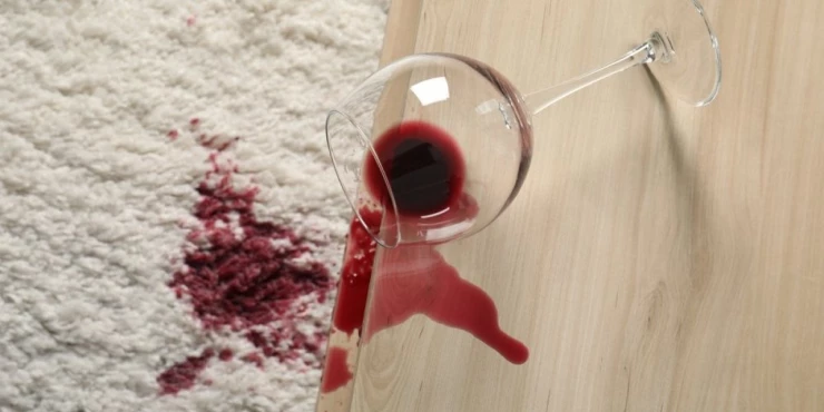 Исчистете ги дамките од црвено вино: Со два генијални трика, чаршафот ќе биде како нов