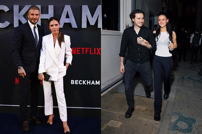 Извор тврди дека Дејвид и Викторија Бекам постојано барале средба со Бруклин и неговата снаа: „Децата се сè за него“