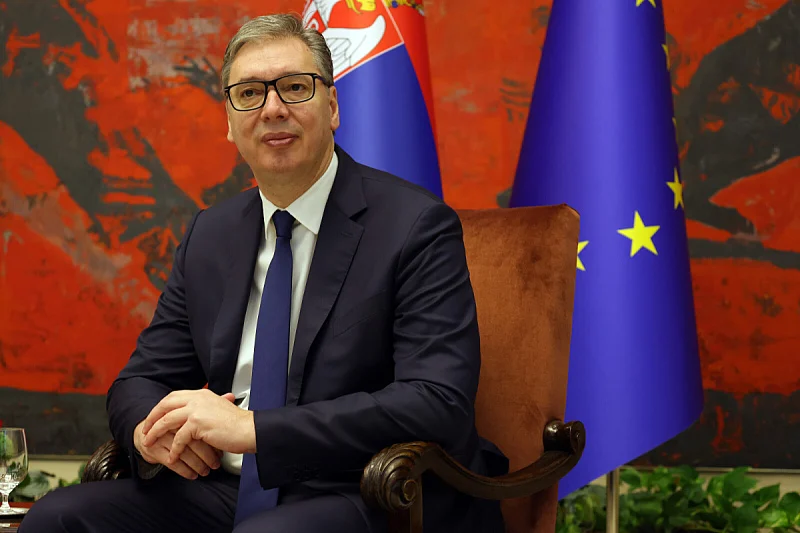 Вучиќ не сака да разговара со европратениците: „Мразачите на Србија седнаа и се согласија да дојдат во Белград“