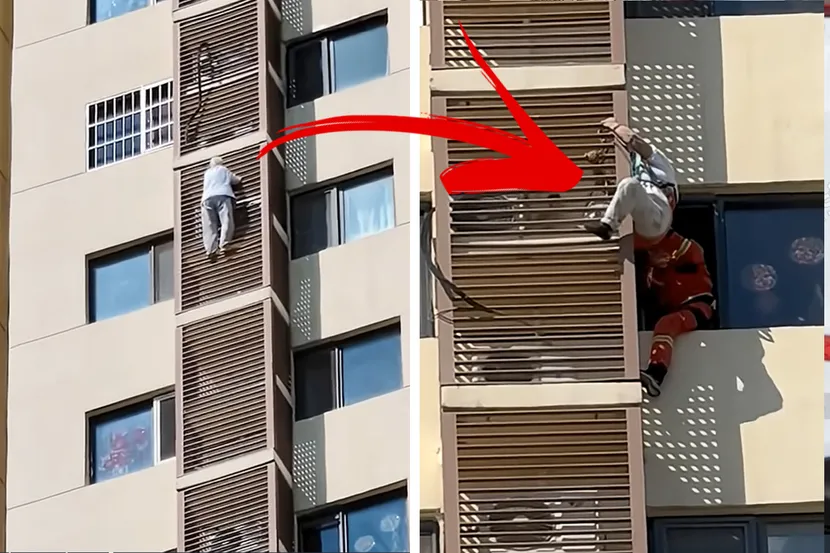 Баба (89) се обидела да се спушти од 27-ми кат по солитер: Шокираните минувачи снимале сè!