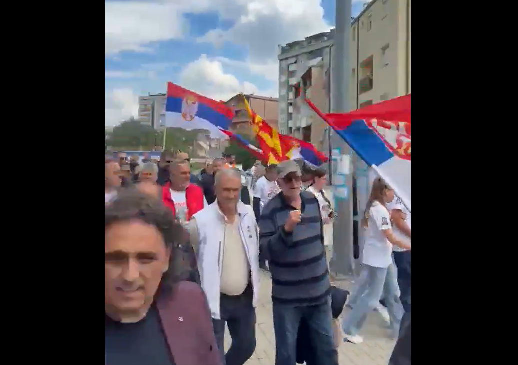 (Видео) Во Куманово се одржа собир за поддршка на Вучиќ