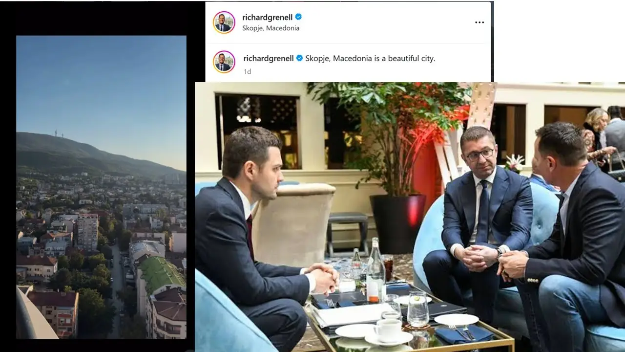 Специјалниот пратеник на Трамп за специјални мисии бил во Скопје, имал приватна средба со Мицкоски и Муцунски