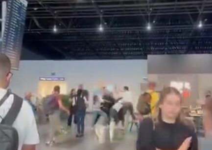 (Видео) Жестока тепачка на скопскиот аеродром, во пресметката „леташе“ и столица