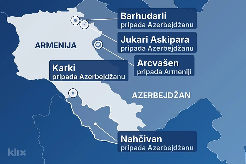 Решението за најчудните гранични односи во светот: Азербејџан и Ерменија би можеле да почнат да разменуваат територија